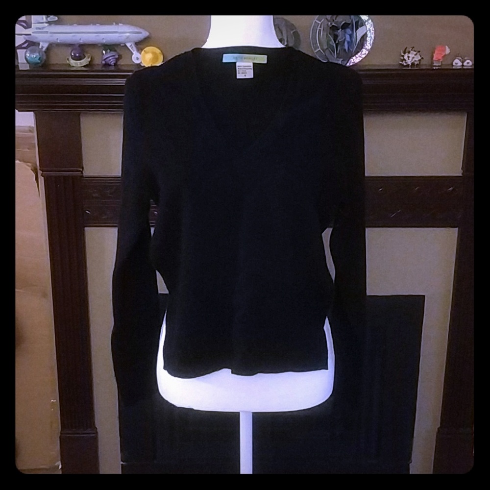 Black Cashmere Sweater